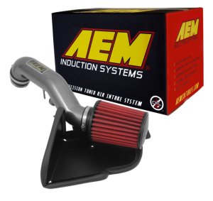 Audi A3 Performance Air Intake - AEM Induction - Cold Air Intake - Silver - `15-`16
